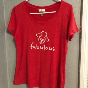 Ladies Red Bee Fabulous T-Shirt